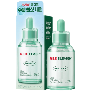 Doctor.G - R.E.D Blemish Clear Hyal Cica Soothing Serum, 50 ml - kojące serum do twarzy