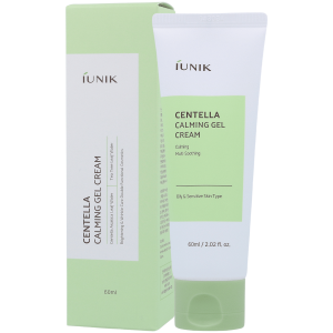 iUNIK - Centella Calming Gel Cream, 60ml - kojący krem z wąkrotką azjatycką