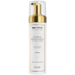 TanExpert - Exclusive Line New Definition, 200 ml - Pianka brązująca do ciała i twarzy Naturalna Opalenizna