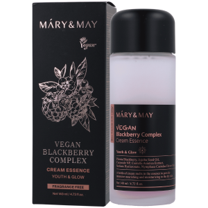 Mary&May - Vegan Blackberry Complex Cream Essence, 140ml - kremowa esencja do twarzy