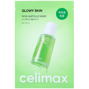 celimax - Glowy Skin The Real Noni Energy Ampoule Mask, 29 ml - odżywcza maska do twarzy w płachcie