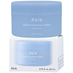 Abib - Sedum Hyaluron Crème Hydrating Pot, 80 ml - nawilżający krem do twarzy