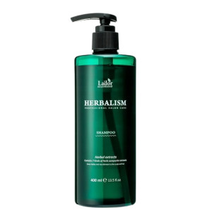 LADOR - Herbalism Shampoo, 400 ml - ziołowy szampon wzmacniający włosy
