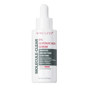 NINE LESS - Molecule-Clear 5% Glycolic Acid Serum, 30 ml - delikatne serum złuszczające z kwasem glikolowym
