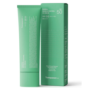 Transparent Lab - Mineral Redness Control CC Cream, 45 ml - krem koloryzujący SPF 50 redukujący zaczerwienienia
