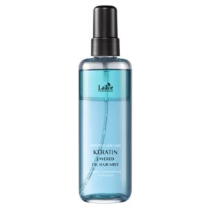 LADOR - Keratin Layered Oil Hair Mist, 130 ml - dwufazowa mgiełka keratynowa do włosów