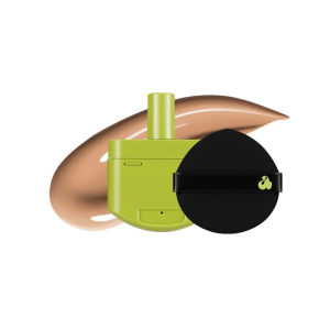 UNLEASHIA - Satin Wear Healthy-Green Cushion Re-Feel 25N Blush, 15 g - satynowy podkład w formie cushion uzupełnienie