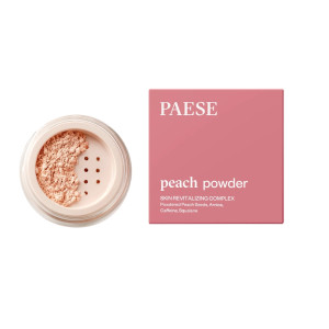PAESE - Peach powder, 6 g - puder sypki brzoskwiniowy