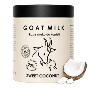 e-FIORE - Kozie mleko do kąpieli z kolagenem, pantenolem, olejkiem jojoba Sweet Coconut, 400g