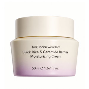 Haruharu Wonder - Black Rice 5 Ceramide Barrier Moisturizing Cream, 50 ml - nawilżający krem do twarzy