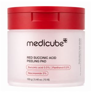 Medicube - Red Succinic Acid Peeling Pad, 70 szt. - złuszczające płatki do twarzy