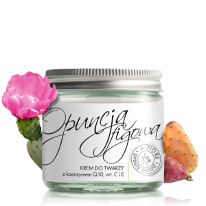e-FIORE - Naturalny krem Odmładzający do twarzy z Opuncją Figową, koeanzymem Q10 i masłem Shea, 60ml