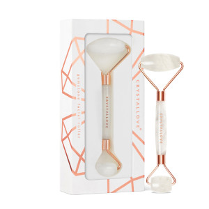 CRYSTALLOVE - Masażer do twarzy z kryształu górskiego