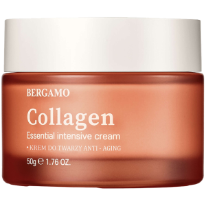 BERGAMO - COLLAGEN ujędrniający krem do twarzy, 50g