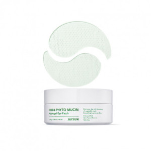 JAYJUN - Okra Phyto Mucin Hydrogel Eye Patch, 60szt - hydrożelowe płatki pod oczy