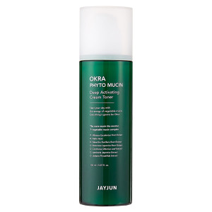 JAYJUN - Okra Phyto Mucin Deep Activating Cream Toner, 150 ml - kremowy tonik odżywczy