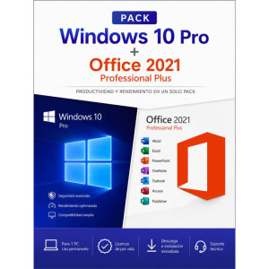 Microsoft Windows 10 PRO + Office 2021 PRO PLUS