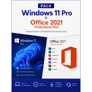 Microsoft Windows 11 PRO + Office 2021 PRO PLUS