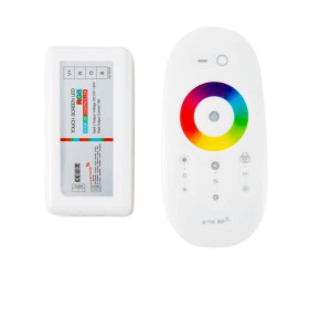 Kontroler + pilot dotykowy LED RGB 12-24V 18A 216W RF radiowy
