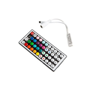Kontroler LED RGB IR + pilot 44 przyciski 12V 6A 72W