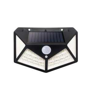 Lampa LED SOLARNA 6W SUNARI FLS-65 biała zimna z czujnikiem ruchu i zmierzchu