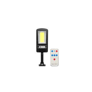 Naświetlacz LED SOLARNA 10W biały zimny z czujnikiem ruchu i zmierzchu i pilotem