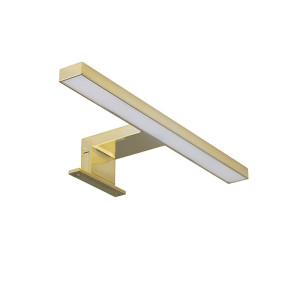 Lampa na lustro, meble AMBER 4,5W biała neutralna 30cm złota