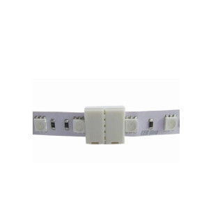 Złączka CLICK podwójna do taśm LED RGB 10mm (do łączenia dwóch taśm bez przewodu)