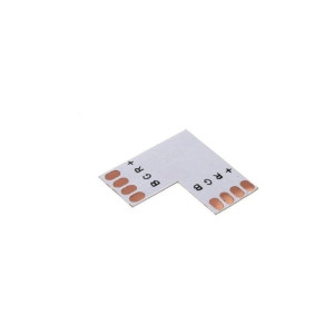 Złączka narożna PCB do taśm led RGB 10mm