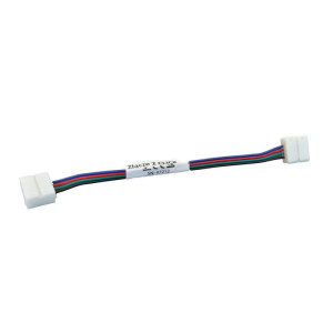 Złączka CLICK podwójna do taśm LED RGB wodoodpornych 10mm + przewód
