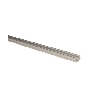 PROFIL aluminiowy nawierzchniowy wąski SLIM srebrny typ X do TAŚMY LED