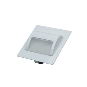 Oprawa schodowa LED 1,5W 12V biała ciepła - obudowa biała
