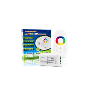 ZESTAW Kontroler+ pilot dotykowy LED RGBW 2.4G 12V 10A