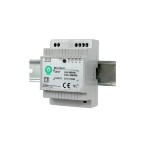 Zasilacz LED 30W 12V 2,5A na szynę DIN POS Power