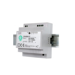 Zasilacz LED 60W 12V 5A na szynę DIN POS Power