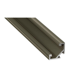 PROFIL typ C 2m INOX anodowany narożny