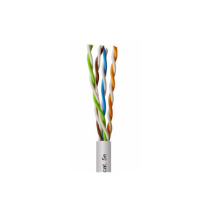 Kabel skrętka UTP kat. 5e Bitner 100% miedź, nieekranowany