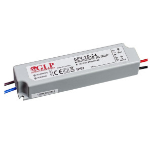 Zasilacz LED GLP 24W GPV-20-24 24V 1A hermetyczny IP67