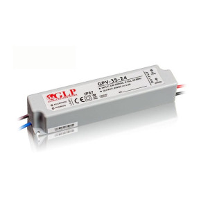 Zasilacz LED GLP 36W GPV-35-24 24V 1,5A hermetyczny IP67