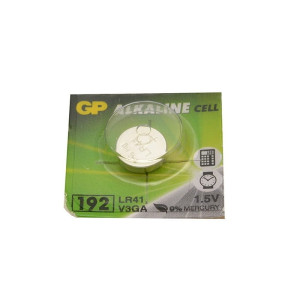 BATERIA GP zegarkowa 192F AG3 LR41 ALKALICZNA 1,5V- 1 szt.