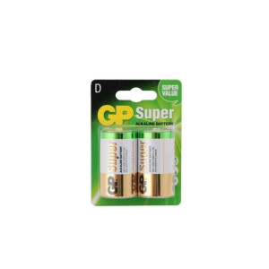 BATERIA GP LR20 R20 SUPER ALKALINE 1,5V- 2 szt.