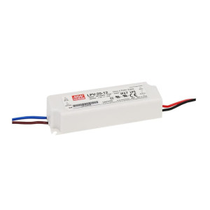 Zasilacz LED MeanWell 20W 12V DC 1,67A hermetyczny