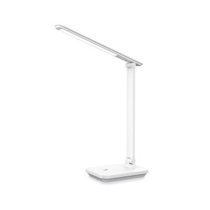 Lampka biurkowa LED 5W dzienna ściemnialna z akumulatorem- biała