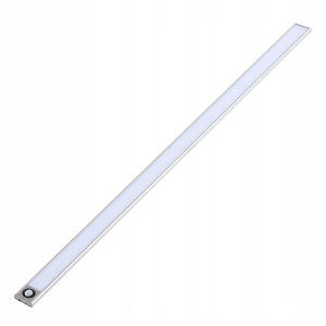 Lampa LED podszafkowa srebrna z czujnikiem 3W 50cm USB neutralna