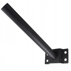 Uchwyt do lampy ulicznej Ø48mm czarny 50cm