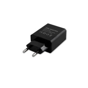 Zasilacz wtyczkowy USB 5V 3A DC czarna