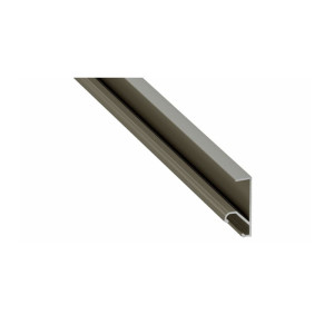 PROFIL Lumines Q18 narożny inox anodowany meblowy 1m