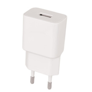 Zasilacz, ładowarka USB 5V 2,1A DC biała