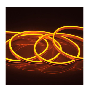 Taśma NEON LED pomarańczowy IP65 - 5 m.