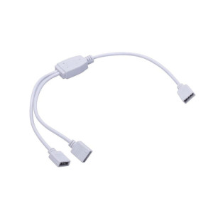 Złączka do taśmy LED RGB 10mm - rozgałęźnik podwójny